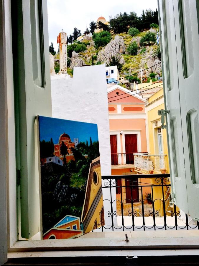 Ferienwohnung Kozas Art House, Symi Exterior foto